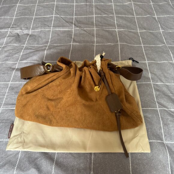 Songmont Small Gather Bag Set - Ochre Suede - Picture 1 of 10
